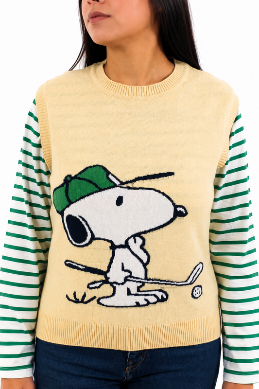 Chaleco de golf de Snoopy