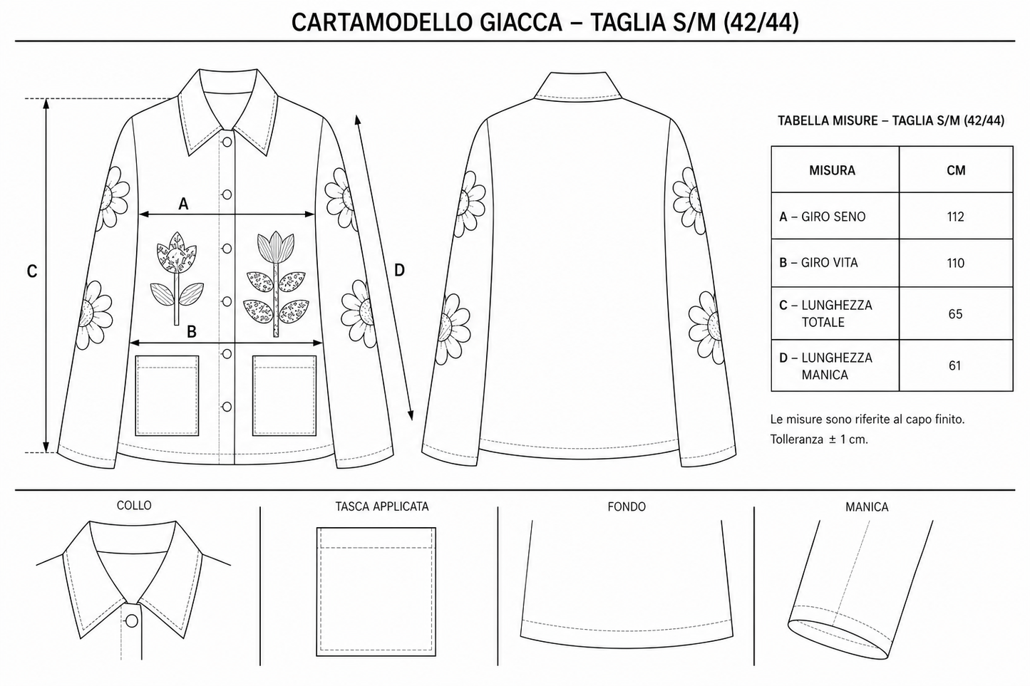 Giacca patch