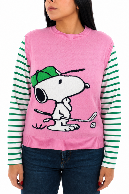 Chaleco de golf de Snoopy