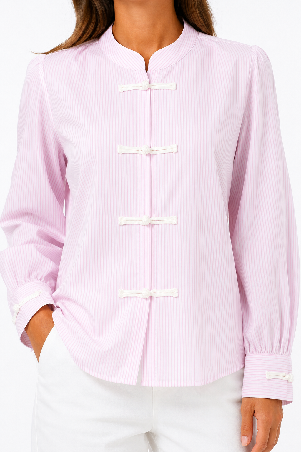 Camicia righe sottili