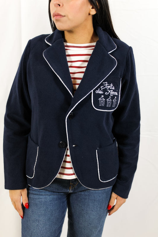 Giacca spugna con tasca Forte dei marmi