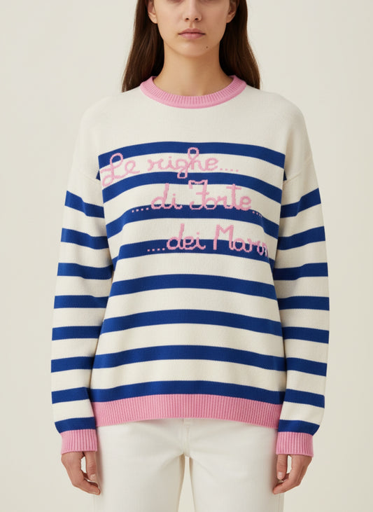 Maglia Le righe di forte dei marmi